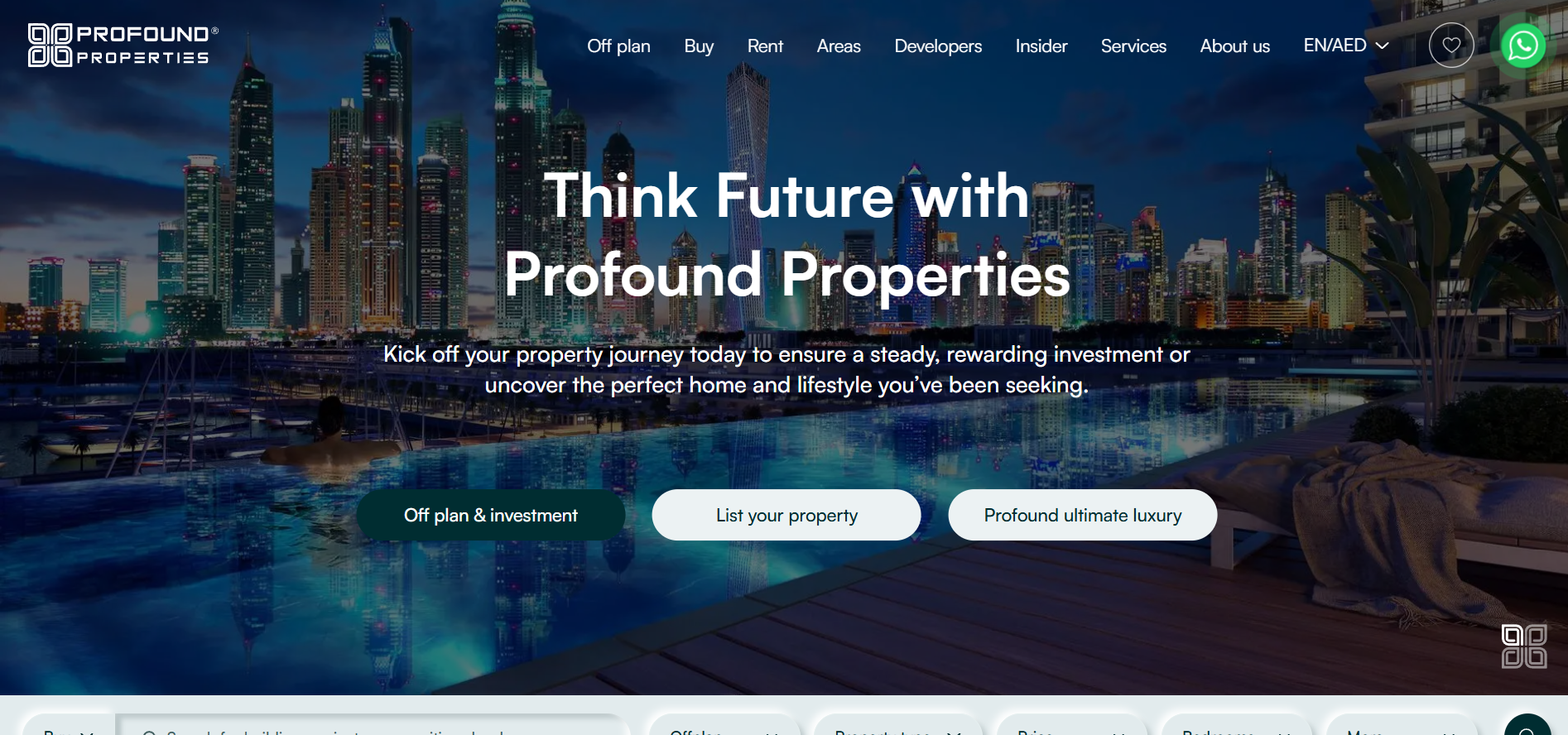 Real Estate Website Experience website screenshot